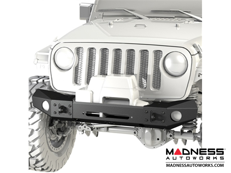 Jeep Wrangler JK Frame-Built Bumper Base w/Crawler Caps - #1400 